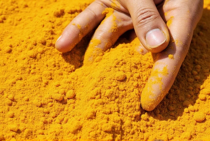 Turmeric root and curcumin supplement capsules showing different formulations