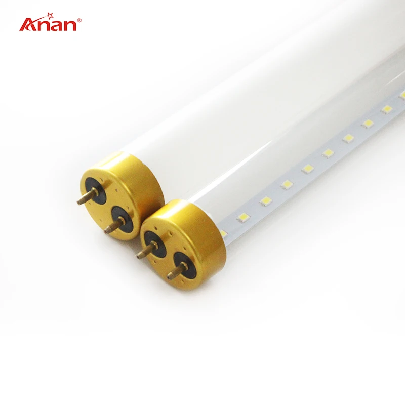 Hot t8 360 degree beam angle fluorescent led tube light warm white