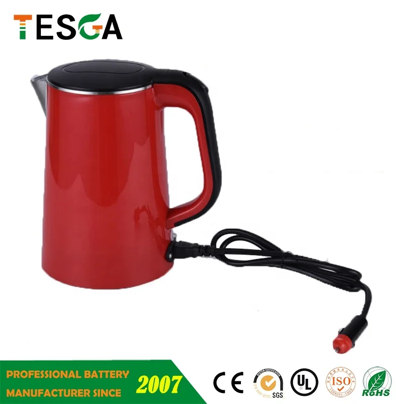 12v Dc Vehicle Water Kettle With Vehicle Power Supply/battery 12v Buy