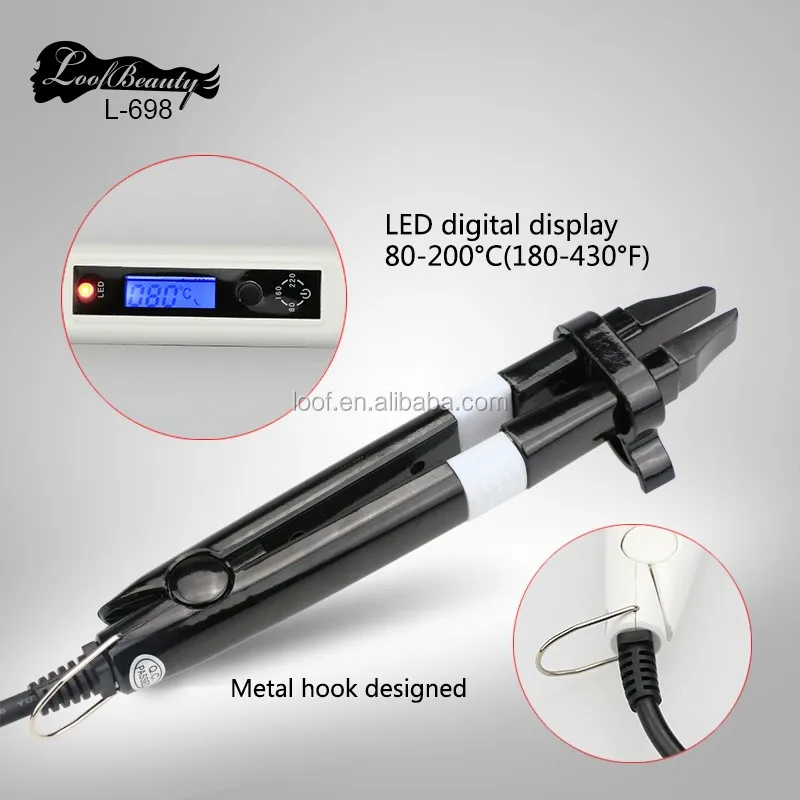 Good quality hair extension tools for keratin hair L-698