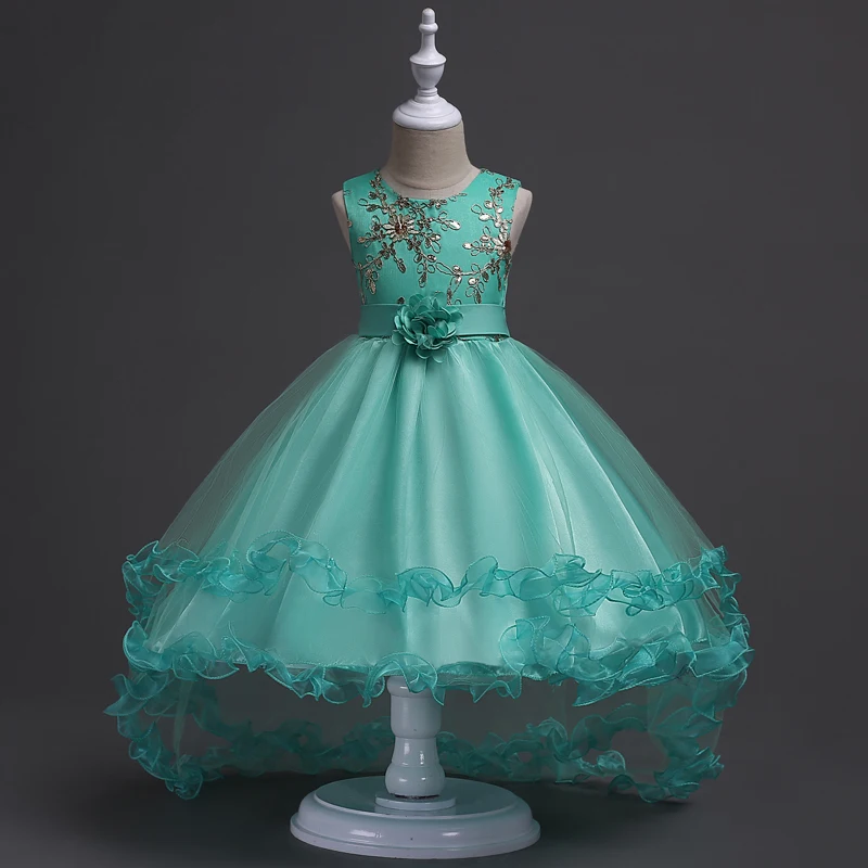 

Wholesale lace toddler dress high quality baby party dresses for girls of 7 years old