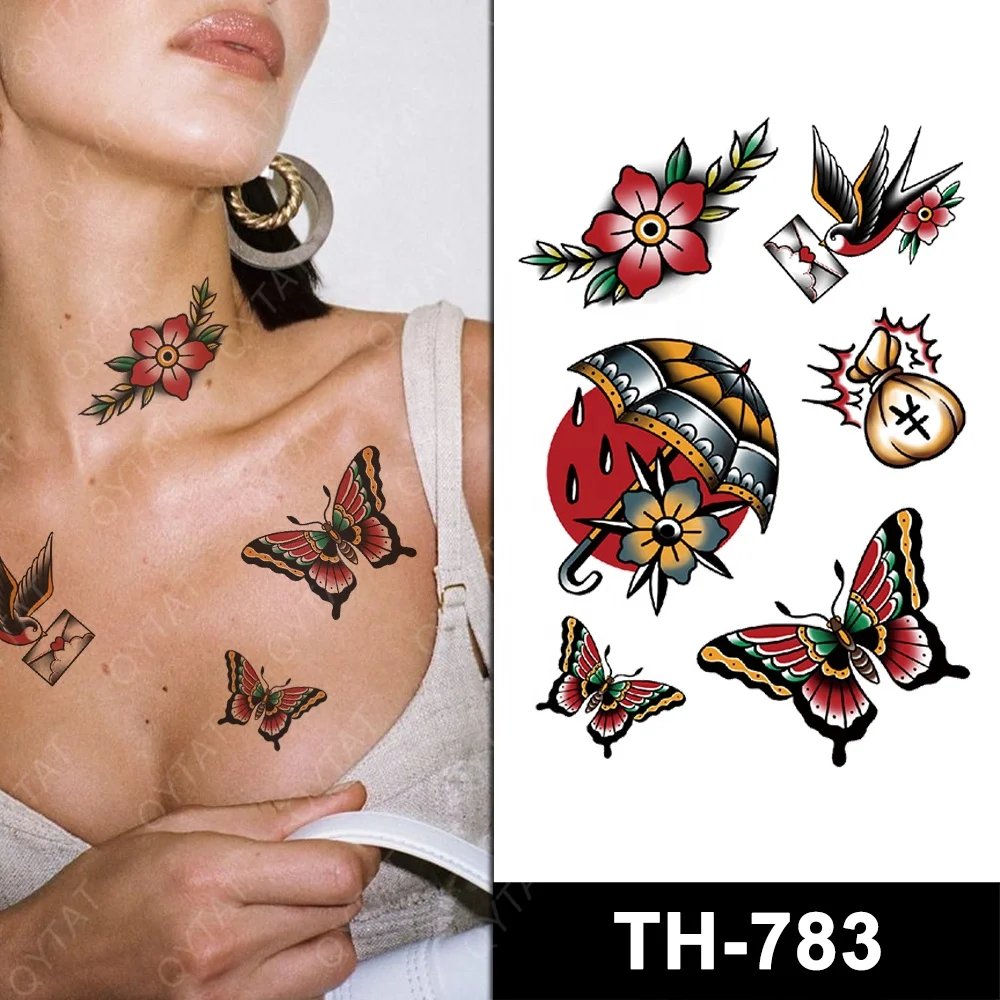 

Wholesale Custom Half Arm Temporary Tattoo Sticker Tribal Tatuaje Temporal