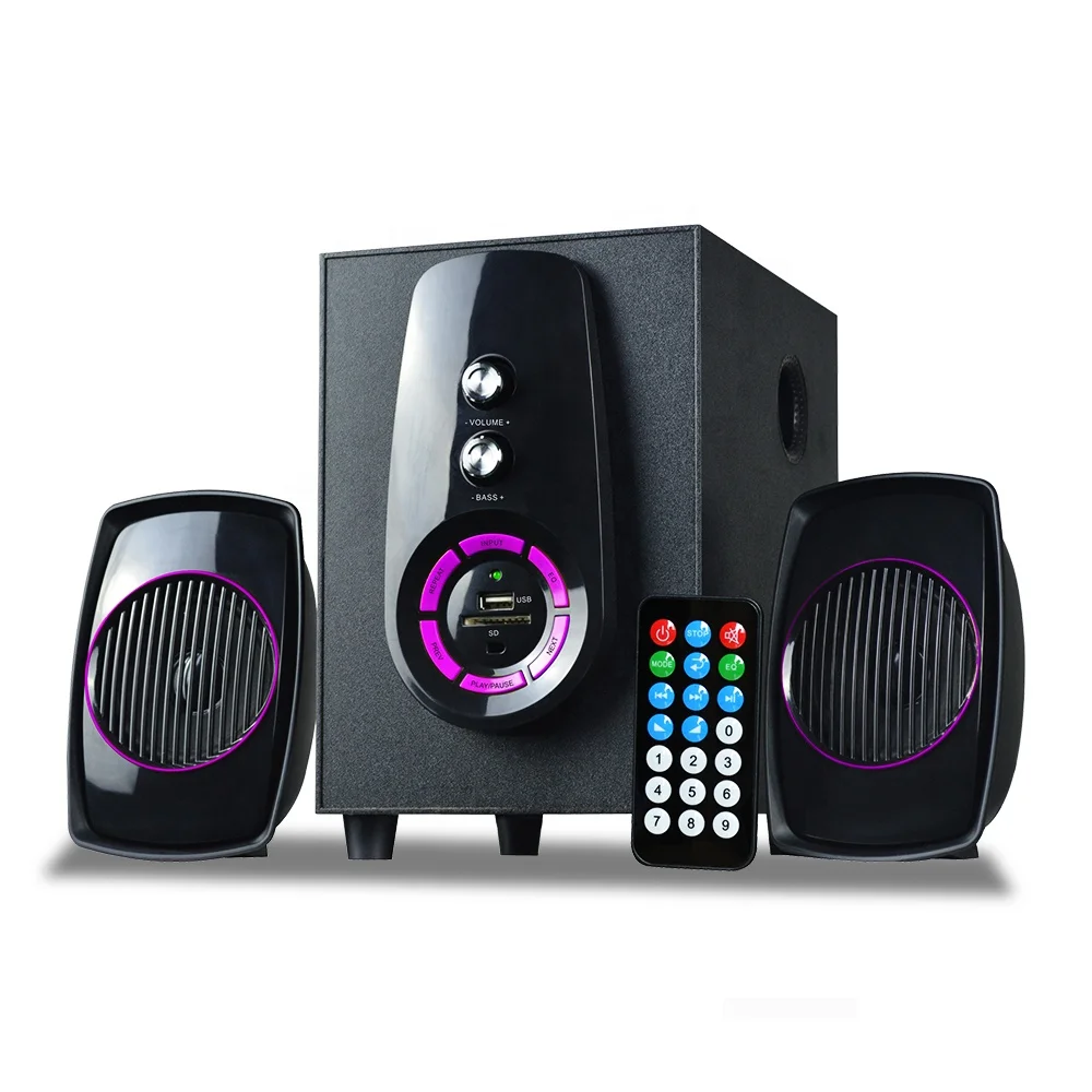 

Active Computer Speaker 2.1 Multimedia Speaker System, Black
