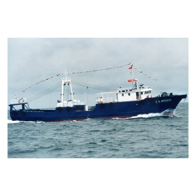 
42m steel fishing boat stern trawler for sea fishing with freezing tank ocean going fishing vessel 