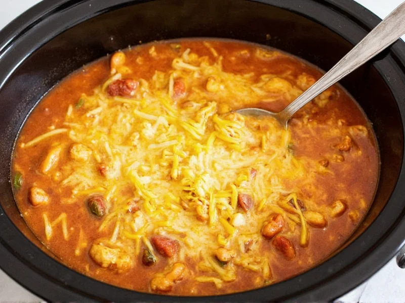 Perfect Crock Pot Chicken Enchilada Soup Recipe