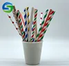 Wholesales disposable Biodegradable Drinking paper Straw kraft paper Straw Disposable Straw Custom colorful for tea