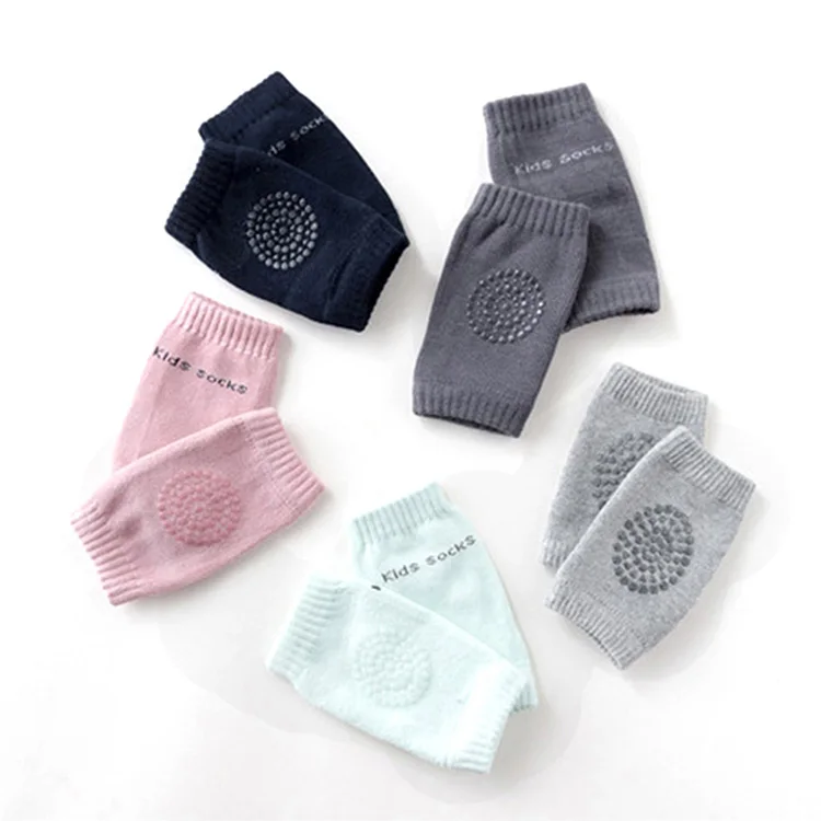 

Baby Knee Pad Kids Safety Protector Crawling Elbow Cushion Infant Toddlers Knee Pad Anti-slip Winter Leg Warmers Baby Knee Pad, Pink, green, light grey, dark grey, dark blue