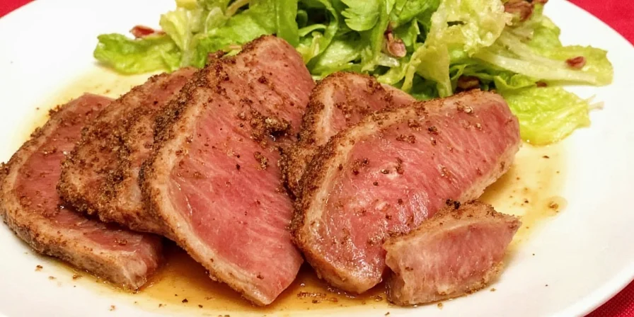 Lemon pepper tuna steak recipe