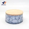 round colored glass candle jars