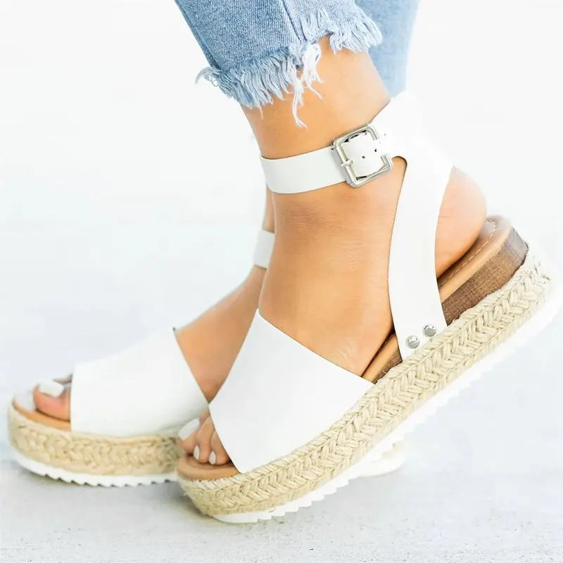 

2021 Wedges Summer Women High Heels Designer Leopard Print High Heel Sandals For Women