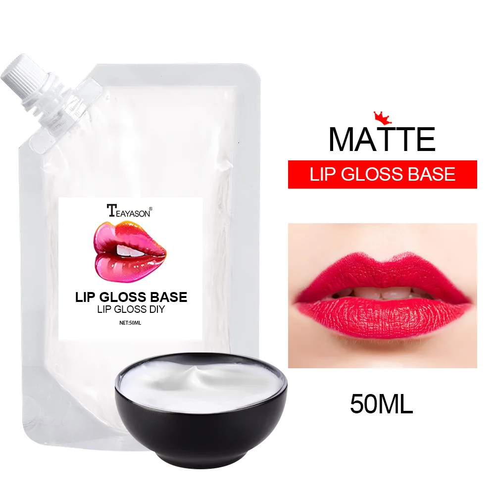 

Natural Diy Lip Gloss Lip Glaze Material Mirror Matte And Moist Lipgloss Base, Transparent