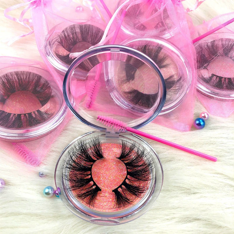 

acrylic eyelash box mink lashes3d wholesale vendor 25mm bulk natural lasheswholesale vendor lashbox