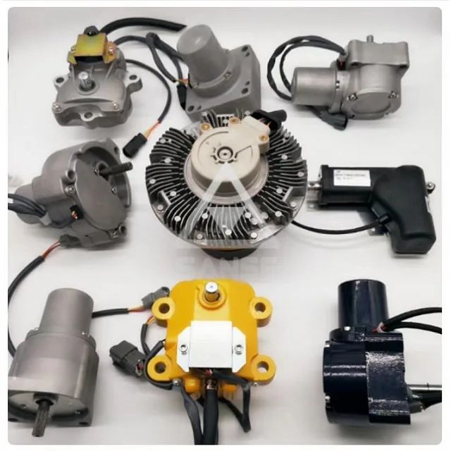 高品质挖掘机电动零件步进电机zaxis350-3 zx350-3节气门电机