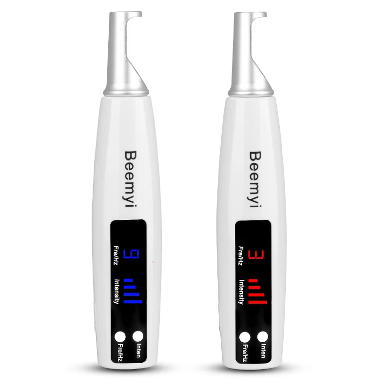 

Beemyi Portable mini picosecond laser pointer to remove pigment spots Picosecond laser tattoo removal pen, White