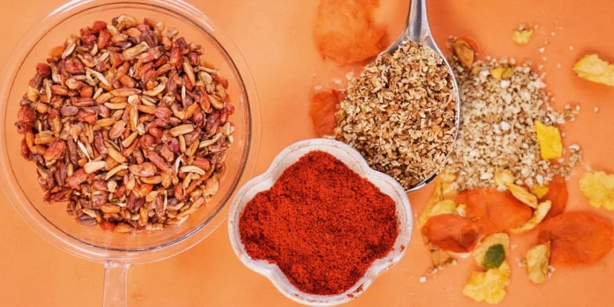 Szechuan-Pfefferkörner mit Datumsangabe