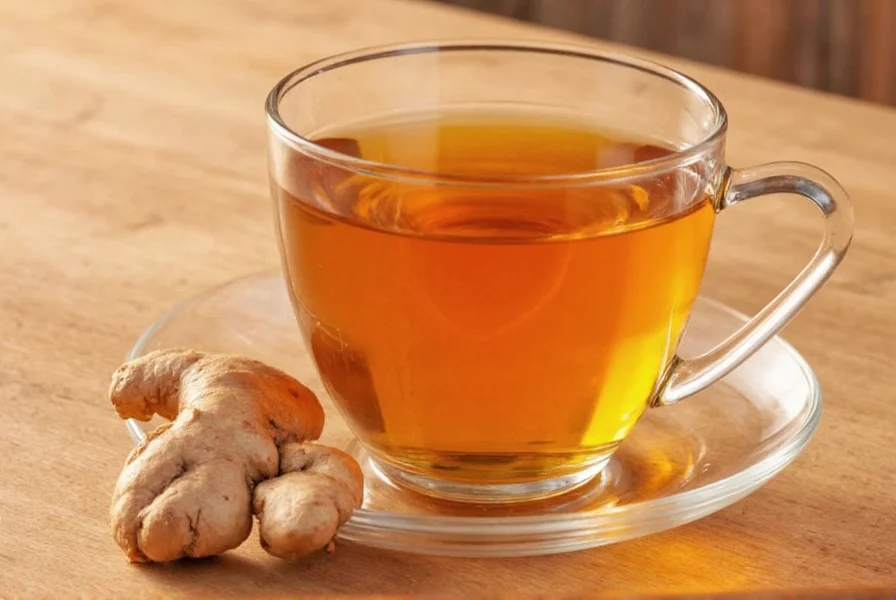 Ginger tea preparation steps