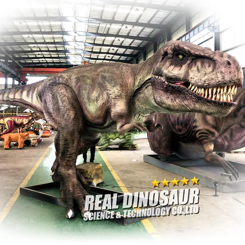 

Jurassic World Life Size Realistic Animatronic Dinosaur for Park Decoration