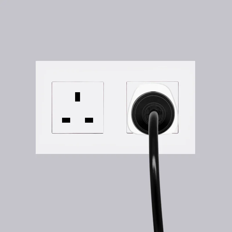 World To Uk Plug Adapter Travel Type I Plug To Usa Italy Europe 2 Pin