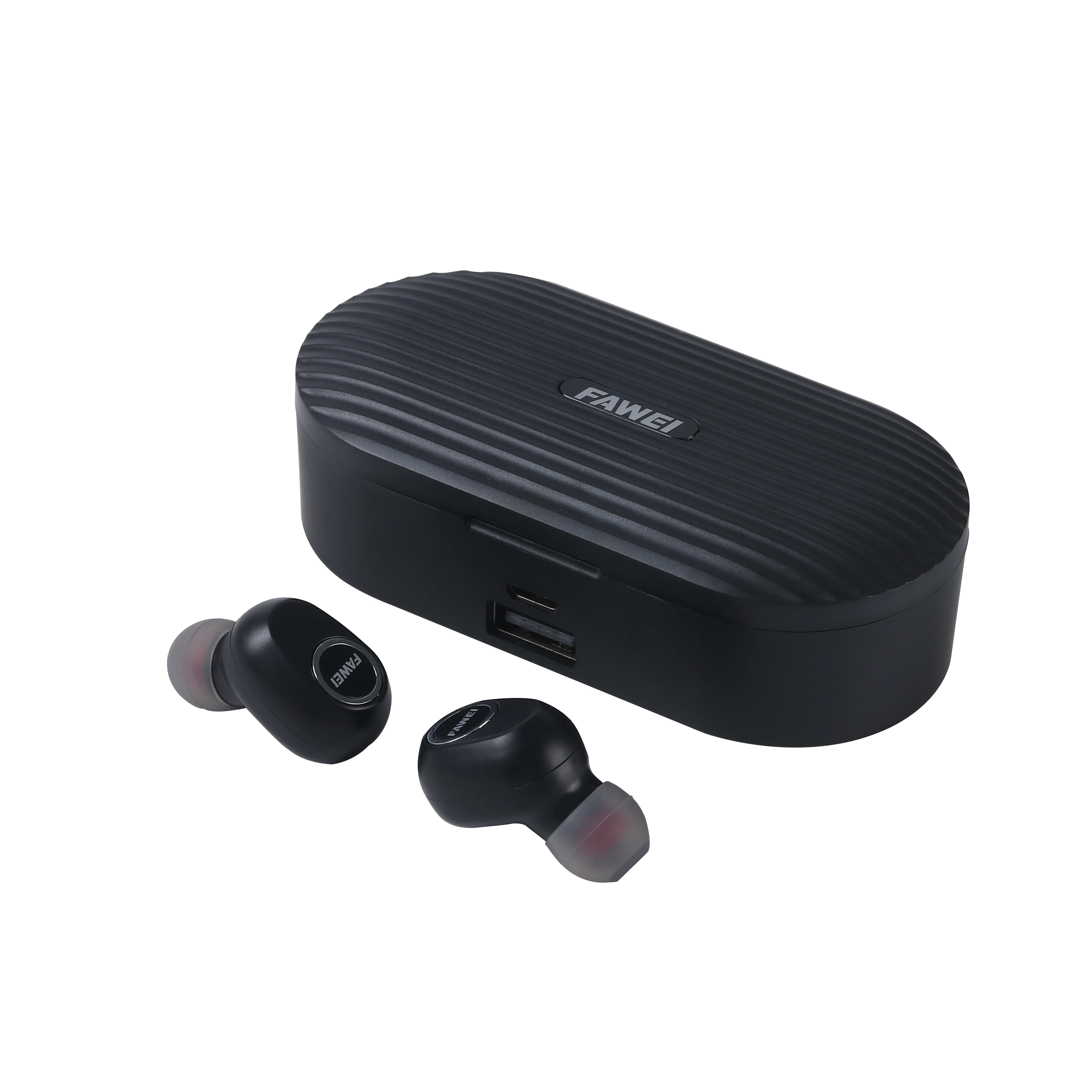 

Wireless Earphone OEM/ODM New Product 5.0 TWS Earbuds LED Display Power Bank Headset Microphone Earphone