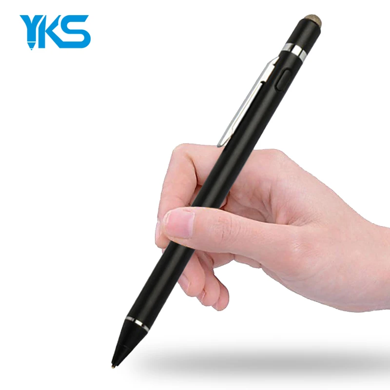 

New Design Precision Fine Tip Pencil Metal Universal Touch Screen Tablet Stylus Pens