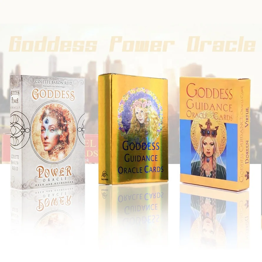 

Goddess Power Oracle tarot cards deck board game divination tarot