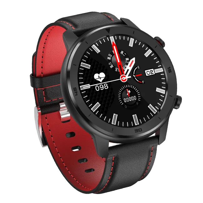 

OEM Round Full Touch Screen Men Smartwatch DT78 IP68 Waterproof Wristwatch Heart Rate Monitor Fitness iOS Android Smart Watch