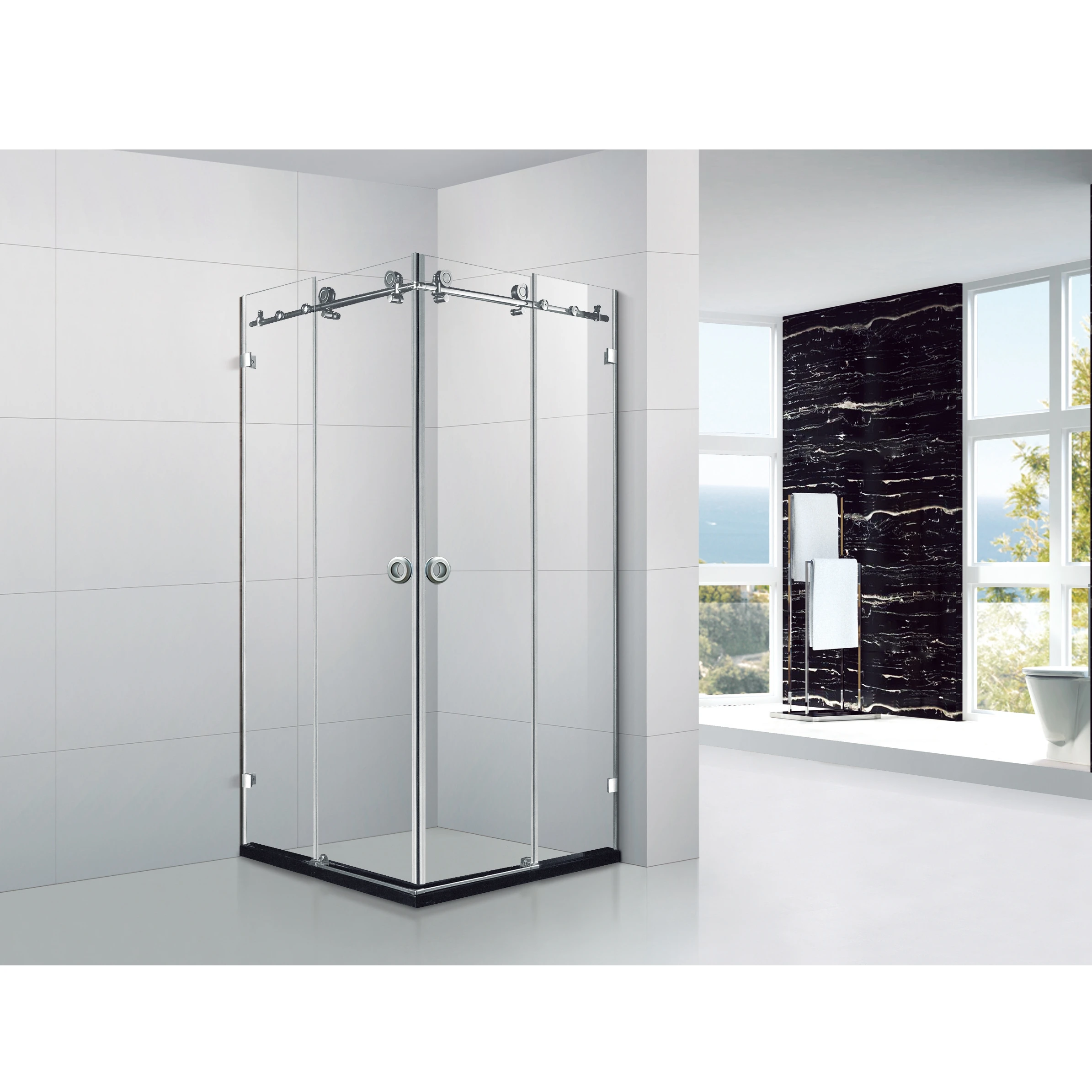 Großhandel badezimmer eckschrank mit glas Kaufen Sie die besten