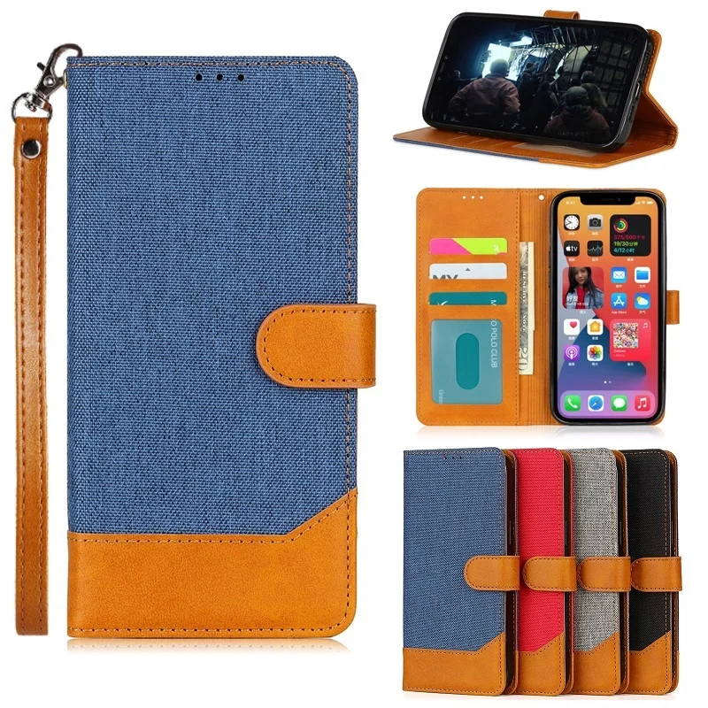 

Luxury Business Leather Wallet Case For iphone 13 12 11 Pro Max Mini XR XS X 8 7 Mobile Phone Bags Flip Cover Purse Pouch