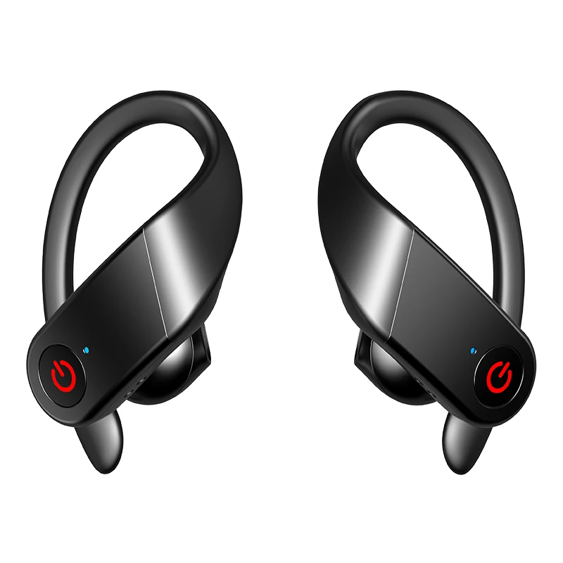 

New Design B10 Wireless BT V5.0 Headset TWS Business Earphones HIFI Stereo Sports Earbuds Ear Hook With LED Display Headphone
