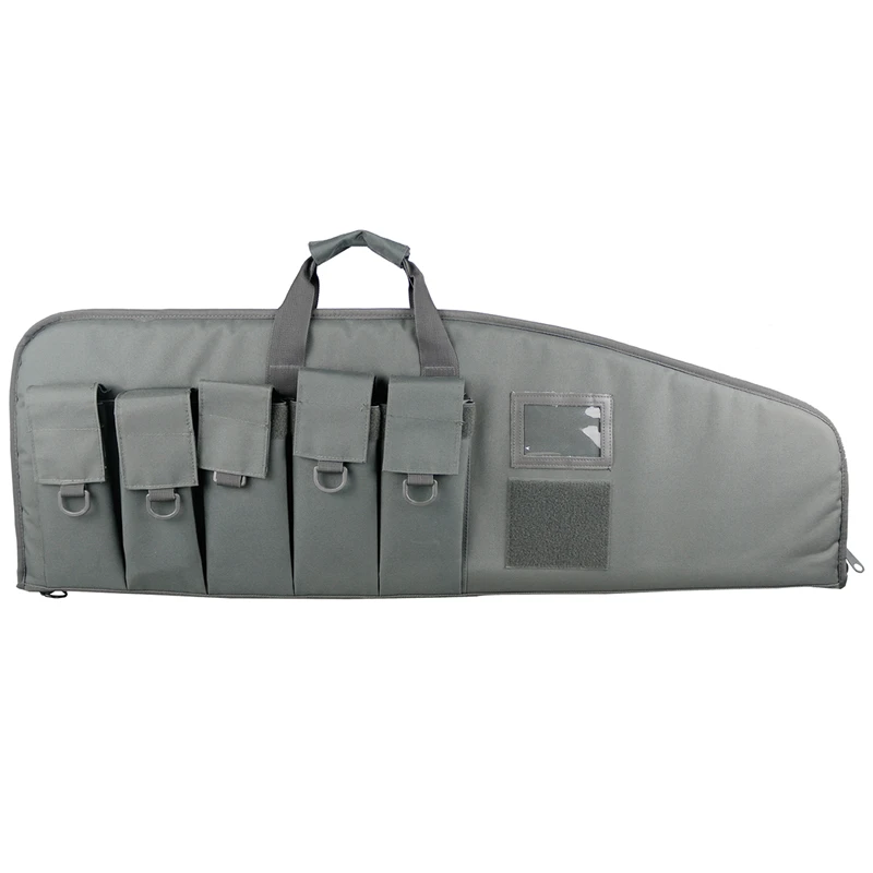 

Grey Single Soft Rifle Cases Gun Black Bag Holster Tactical Shotgun 38 Inches 1000 Denier Nylon U.S.A Warehouse DDP gun bag, Greygun bag