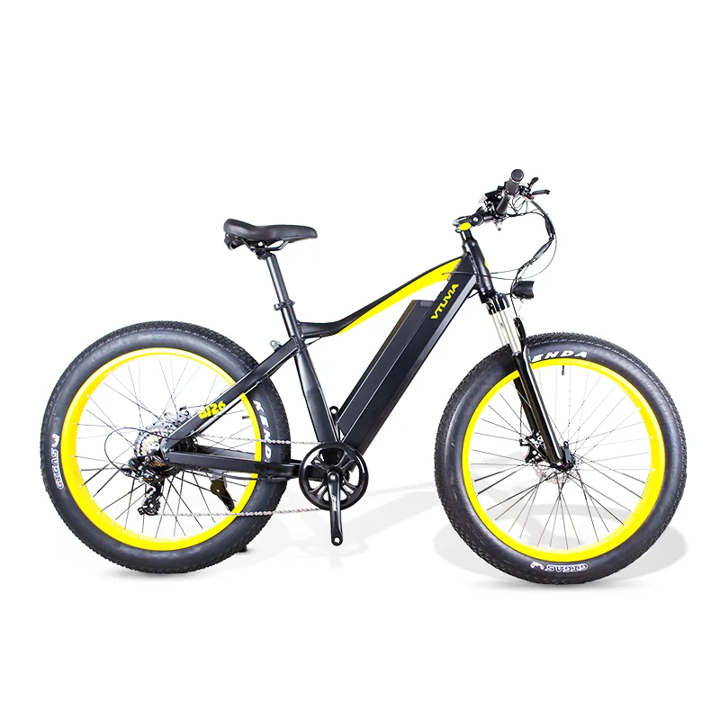 

VTUVIA 26" Fat Tire Electric Bicycle Beach Snow Ebike Electric Mountain Bicycle 750W Motor 48V 13AH