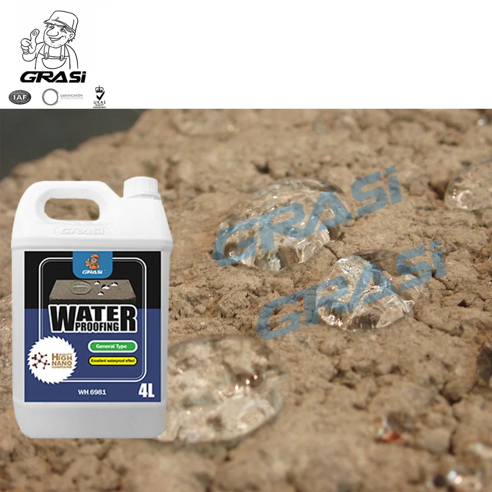 
WH6981 water based nano hydrophobic concrete coatings made in shanghai GRASi , OEM available 