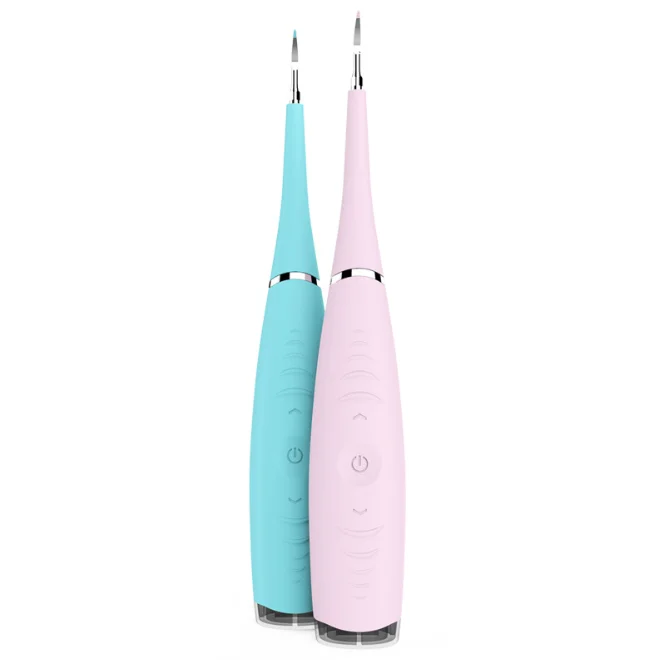 

Simply Control Electric Ultrasonic Sonic Tooth Cleaner Dental Scaler Tooth Calculus Remover Whiten Teeth Tartar Tool Kit, Pink+blue