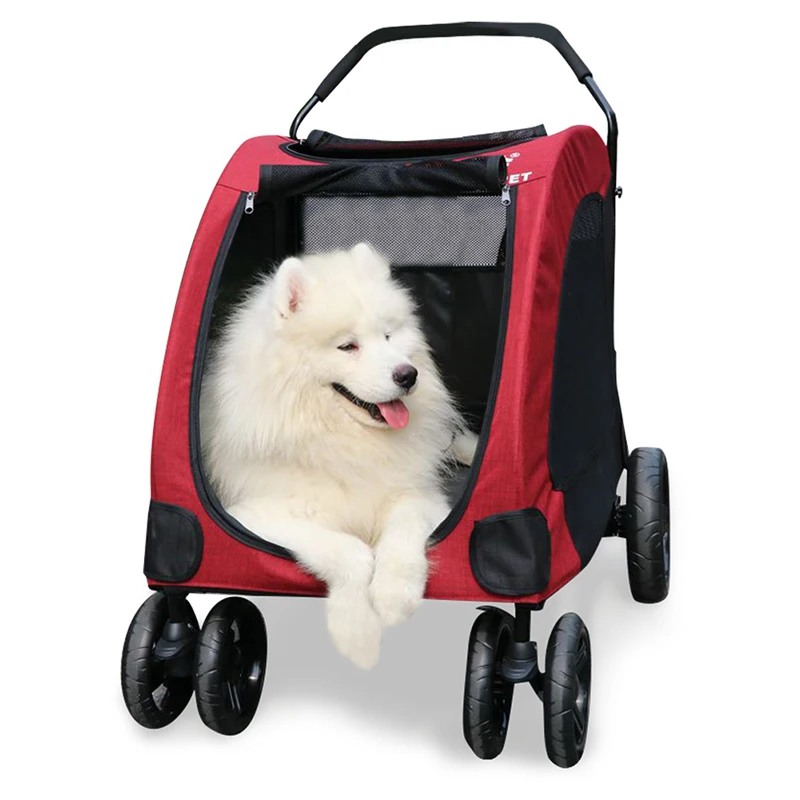 
hight quality customized pet dog cart and 600d oxford pet stroller for travel and outdoor 