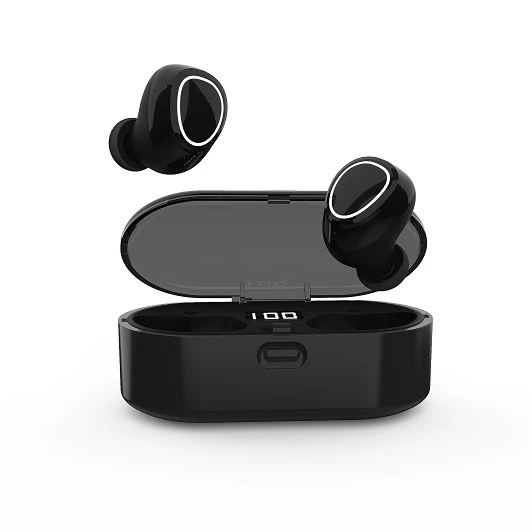 IPX7 Bluetooth Invisible Noise Wireless Charging Ear Pods Earphone