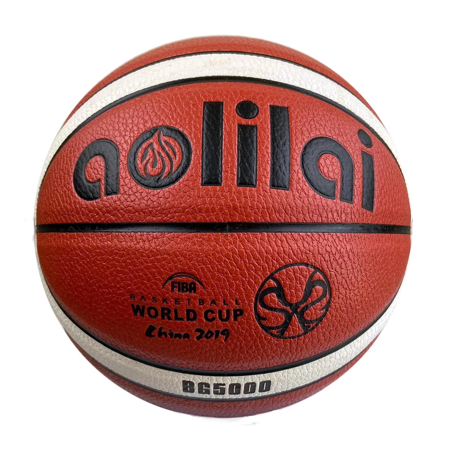 

Wholesales Cheap custom Price Aolilai BG4000 4500 5000 Size7 Basketball PU Material, Black orange