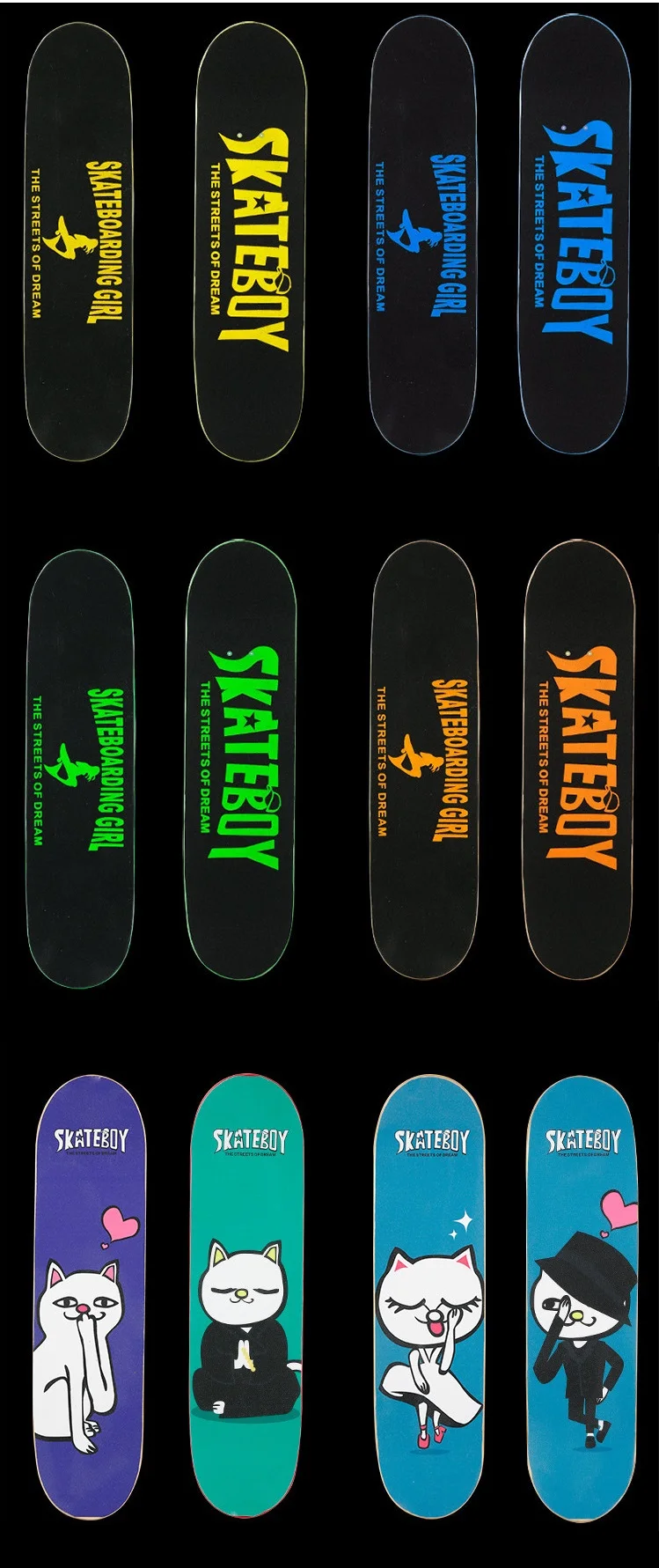 Professional Factory Thermal Label Heat Transfer Fingerboard Graphics