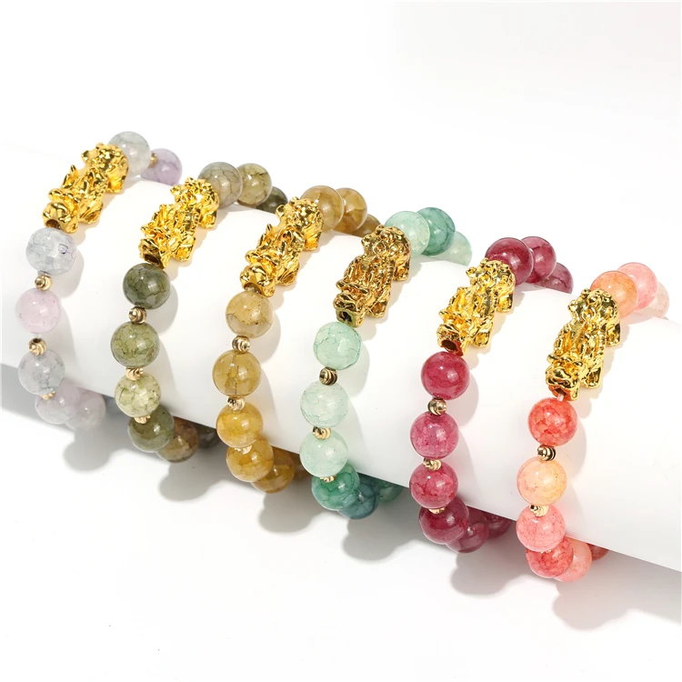 

Hot Selling Wholesale Beads PiXiu Bracelet Feng Shui Bracelet Charm Accessories Women Men, Black color