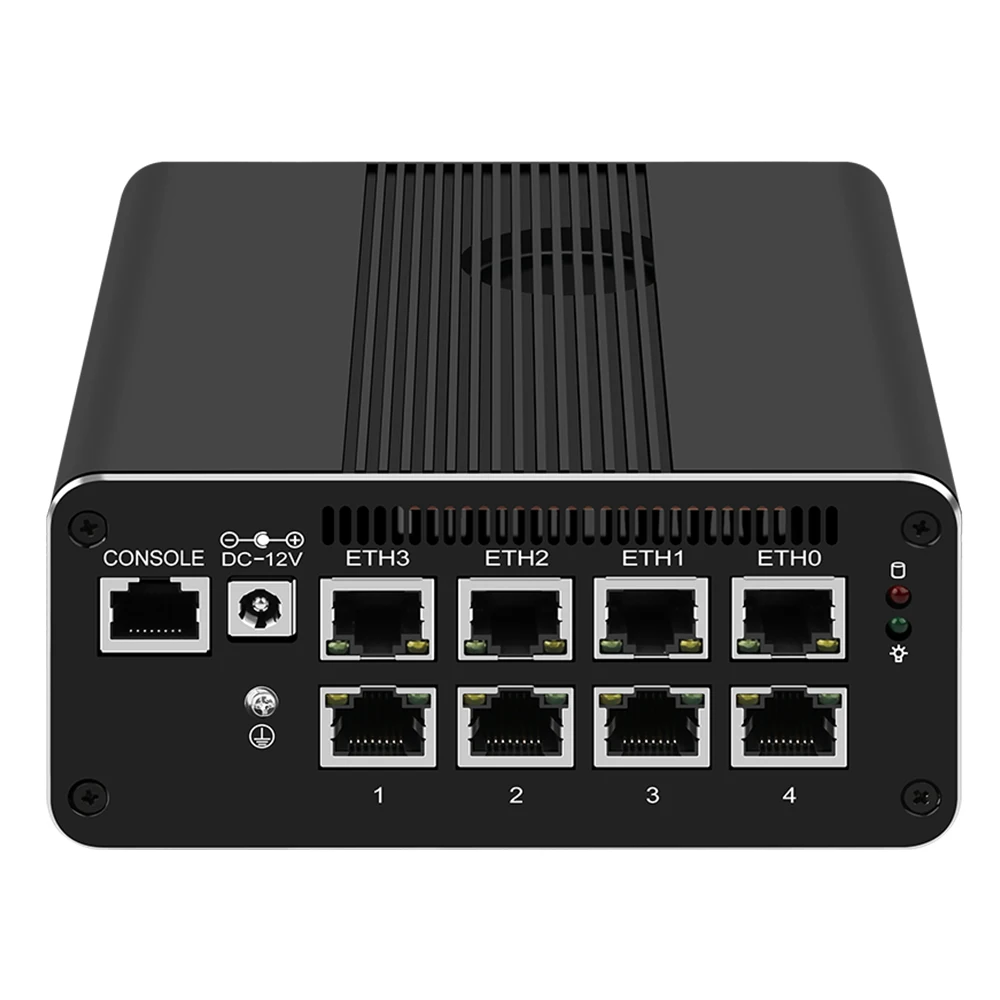 

Topton 13th Gen Soft Router 2*10G SFP 4x i226-V 8x 2.5G LAN U300E i5 1240P NVMe 6*SATA Firewall Appliance Mini PC Proxmox Server