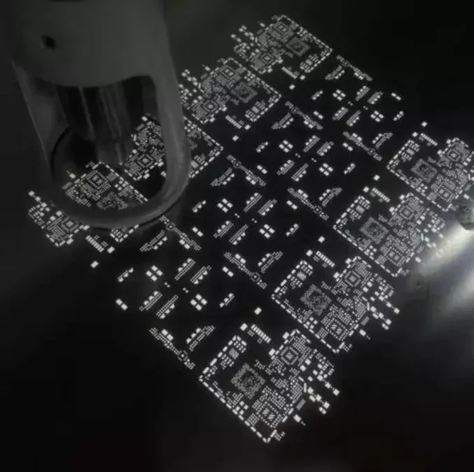 50W Fiber Laser Metal Sheet Stencil Cutting Machine