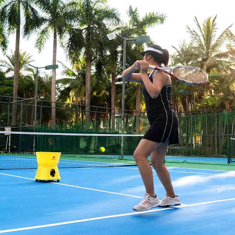 tennis ball rebound training machine