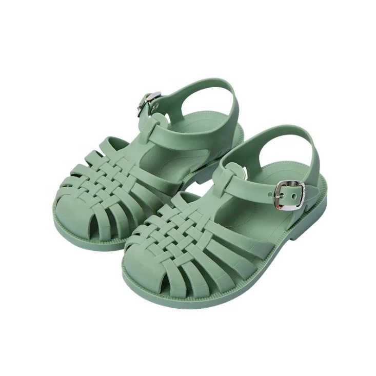 

Wholesale New Summer High Quality Non-Slip Soft Rubber Sole Toddler Kids Girl Jelly Sandal, Customized