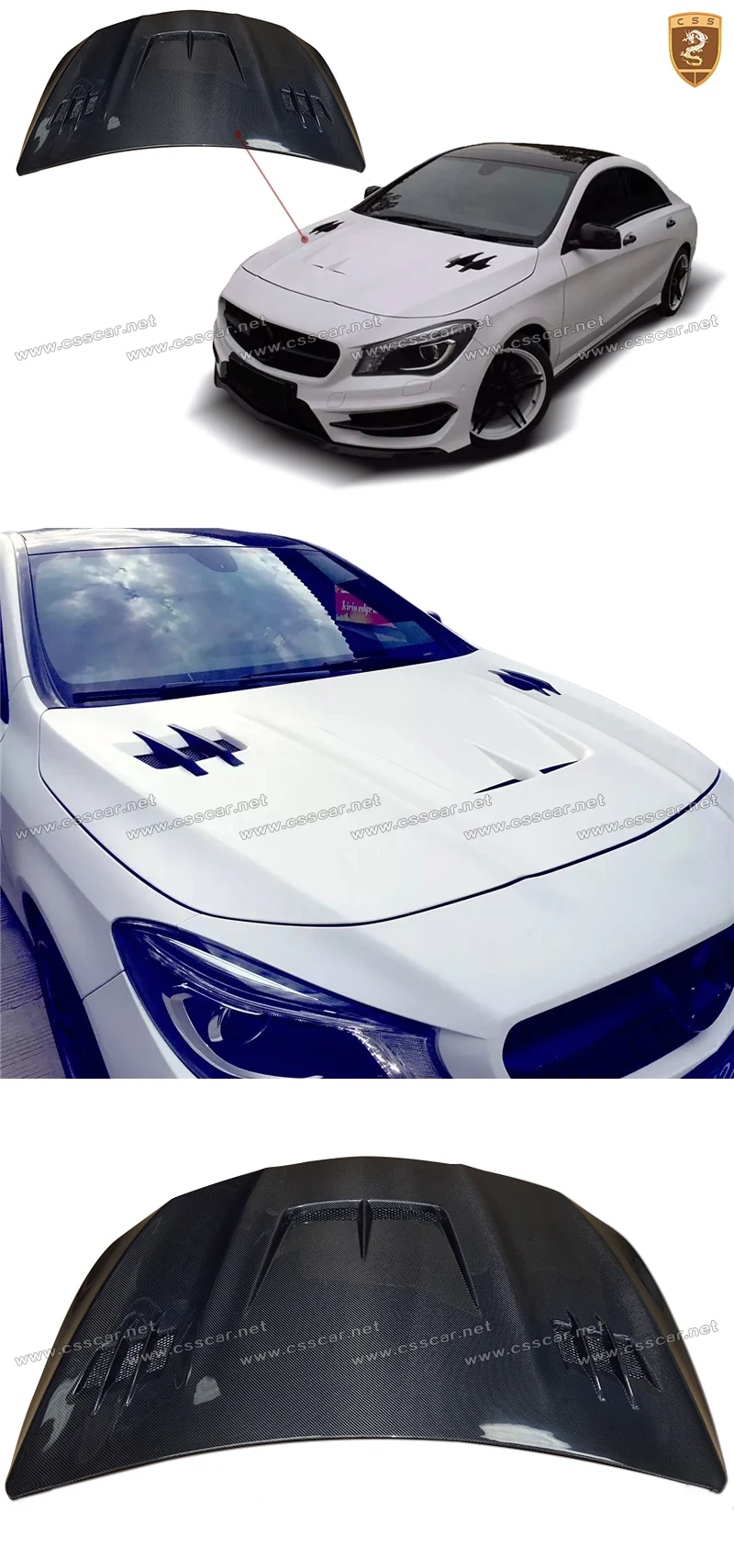 Top Quality Carbon Fiber Car Hood For Bens Cla C117 Hood Buy For Bens