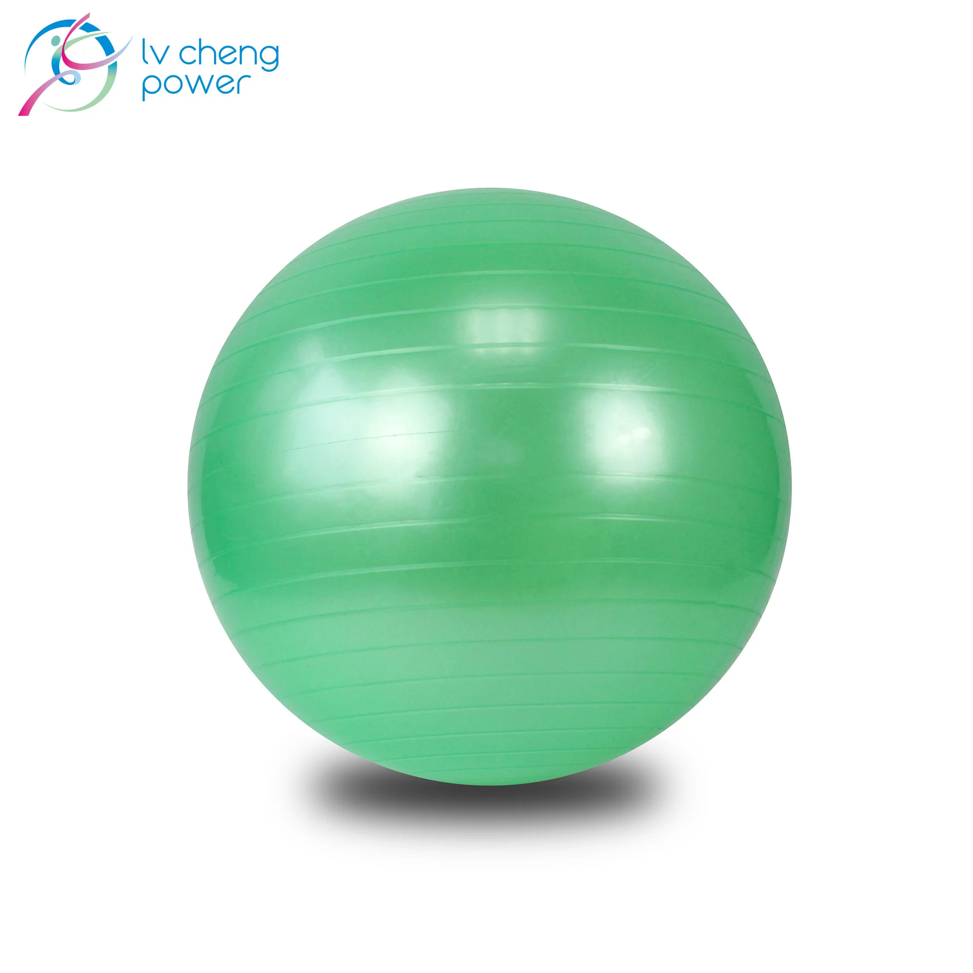 

Anti-burst PVC Gym Ball Exercise Balance Stability Fitness Thick Yoga Ball with Air Pump, Blue