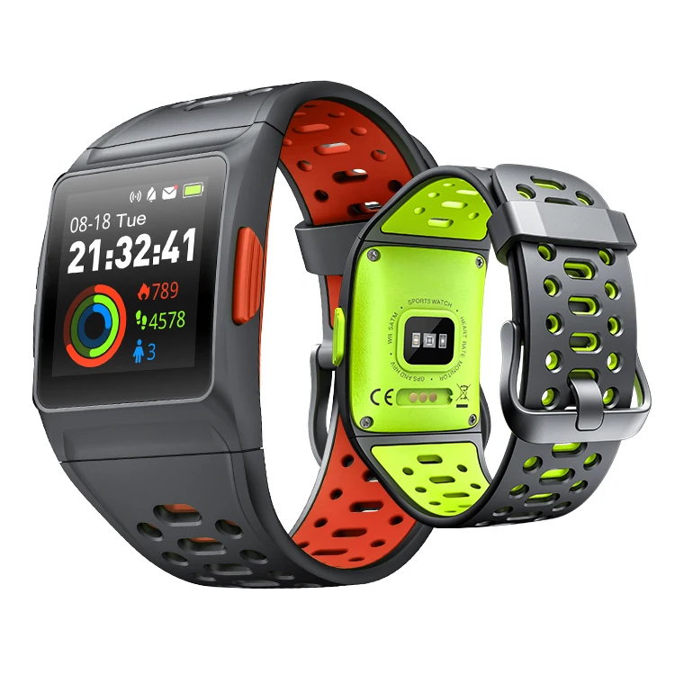 Smart Watch 2019 IWOWN P1L GPS Heart Rate Sensor IP68 Waterproof Sports Watch Smartwatch