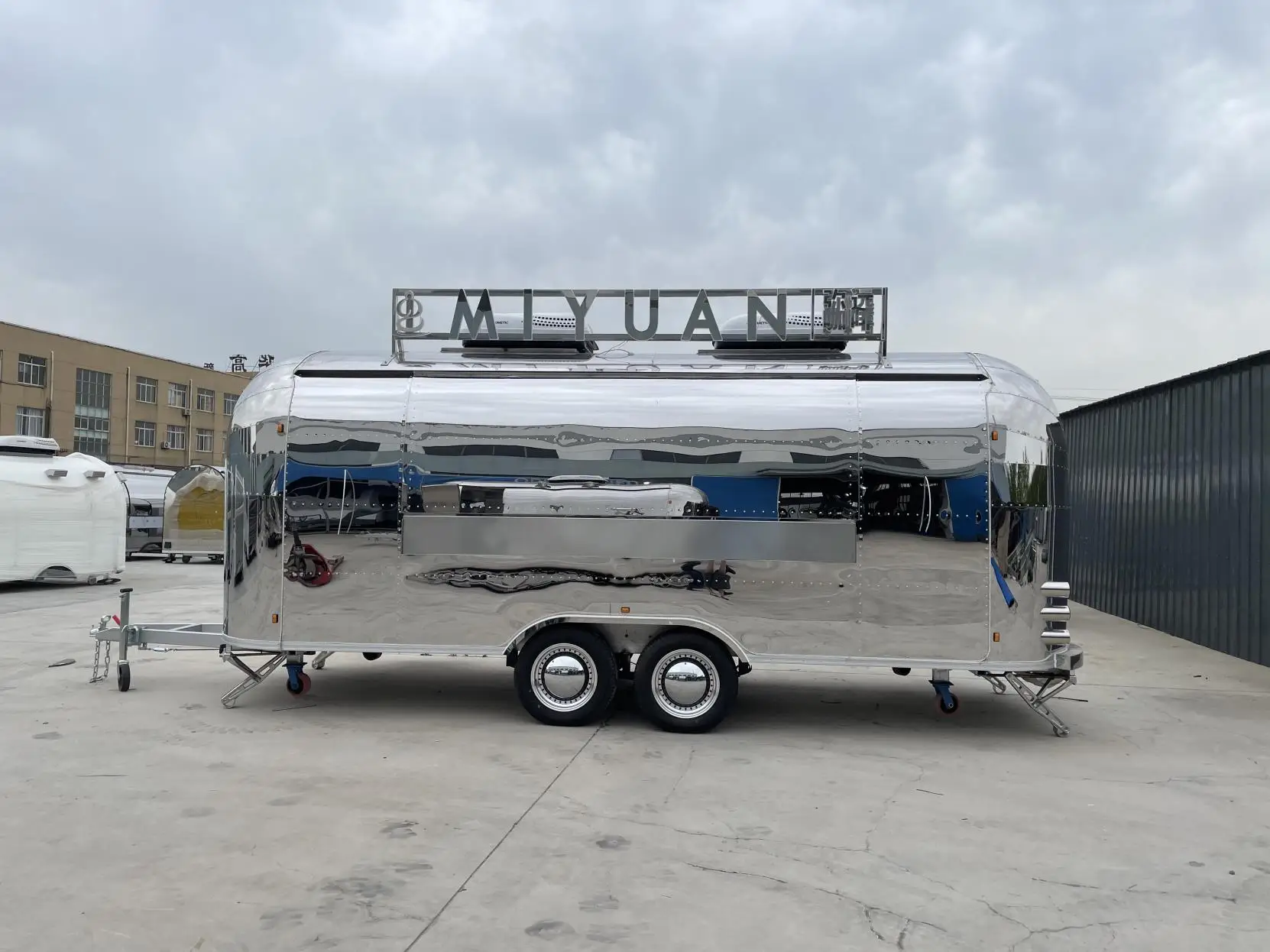 Wholesale supply gourmet trailer hot dog barbecue milk tea snack truck other trailer manufacture