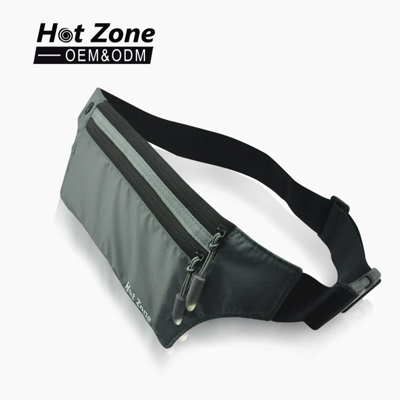 

Slim waist bag, Workout Fanny Pack for Men Women,Exercise Waist Pack for running/walking, Customized color