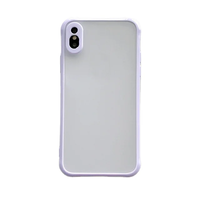 

Fall resistant material 2 in 1 can be customized suitable for Apple X phone case light color protective case