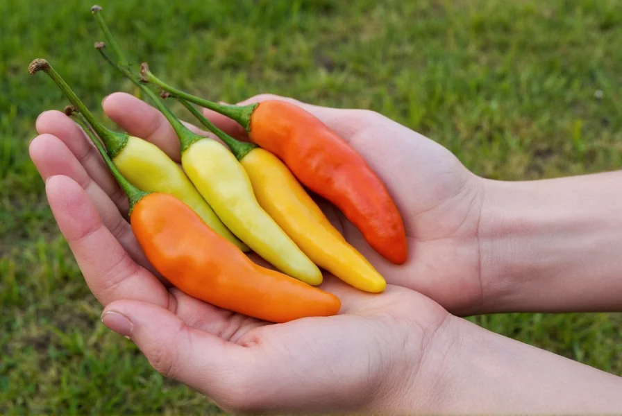 Scotch Bonnet in a Cutting Board