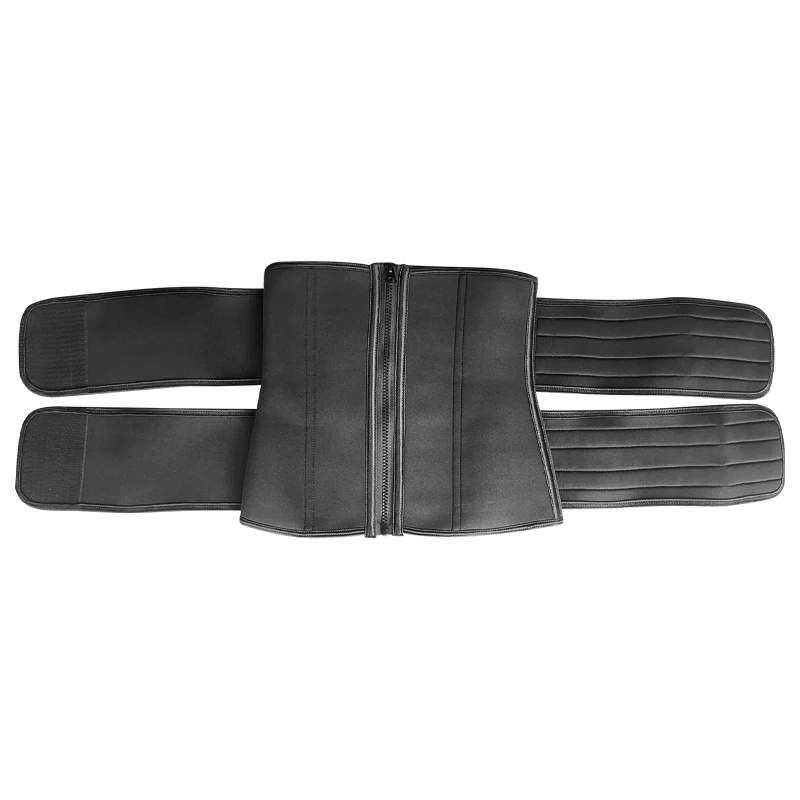 

Customized Logo Sports Fitness Running Waist Support Double Reinforcement Warm Tight Body Shape Waist Protection, Black